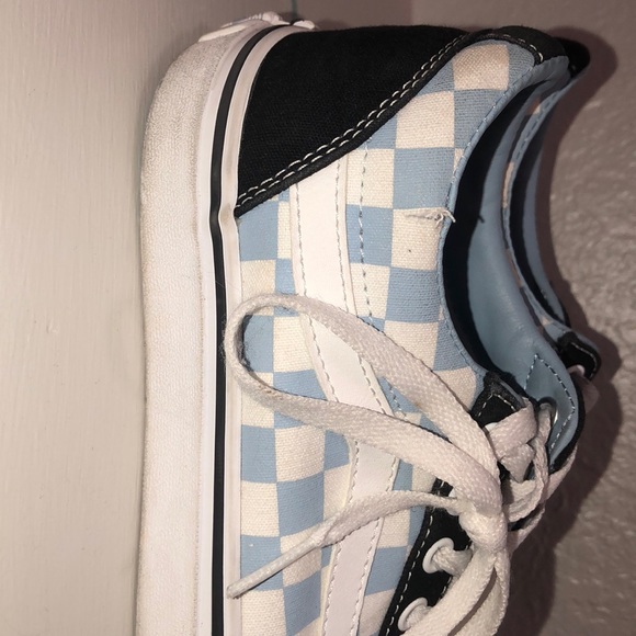 Blue and white checkered vans - Picture 4 of 7